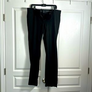 Ann Taylor Sz 12 High Rise Trouser Pant In Seasonless Stretch black